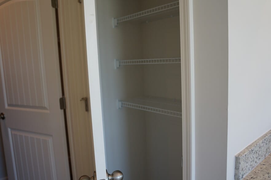 Linen closet - 265 Deerberry Dr