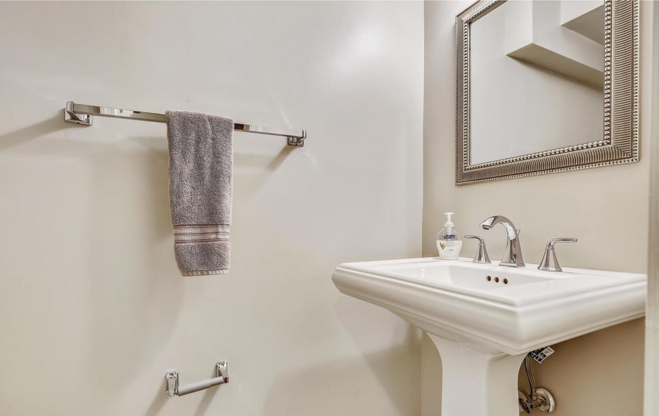 ground floor half bath - 1176 N Utah St