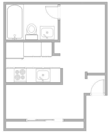 Floorplan - Maple Court Apartments