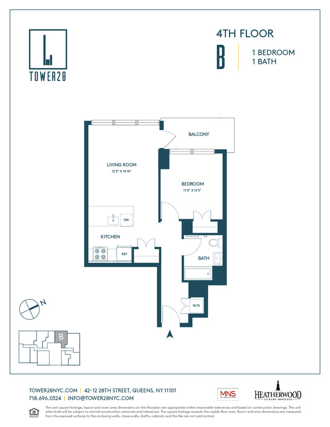 Floorplan - Tower 28