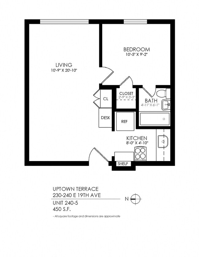 Floorplan - Uptown Terrace
