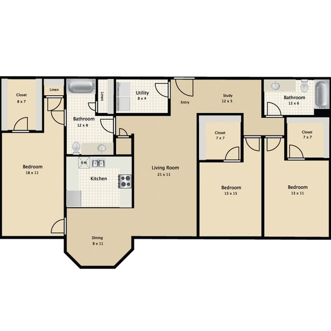 Floorplan - Concord at Williamcrest