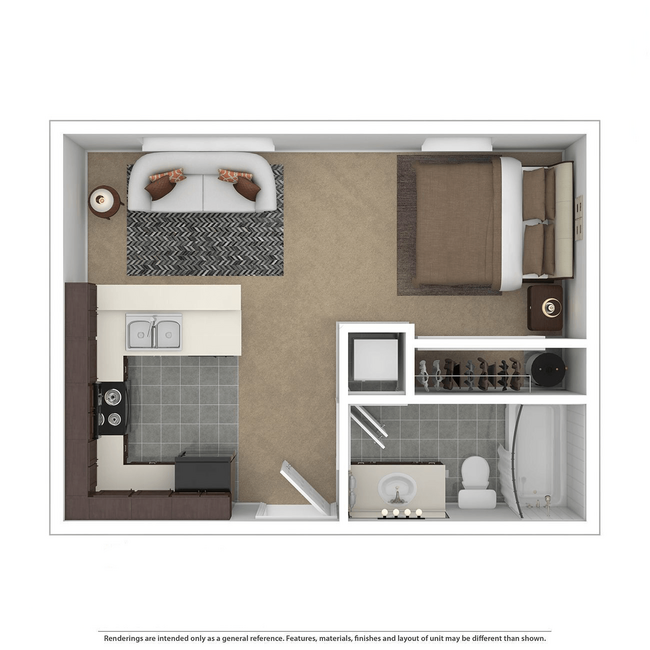 Floorplan - Louis York Apartments