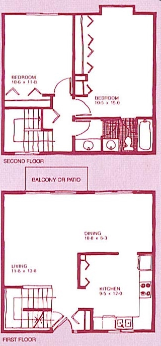 2BR/1BA - South Glen