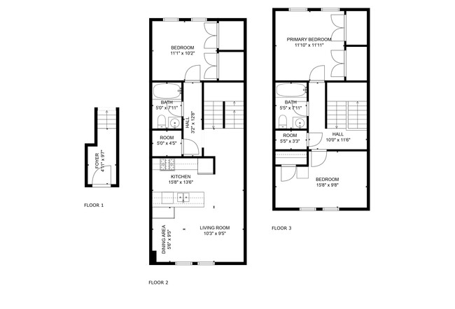 Floorplan - Tioga Garden Apartments