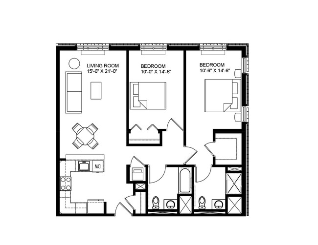 Floorplan - The Lombardi