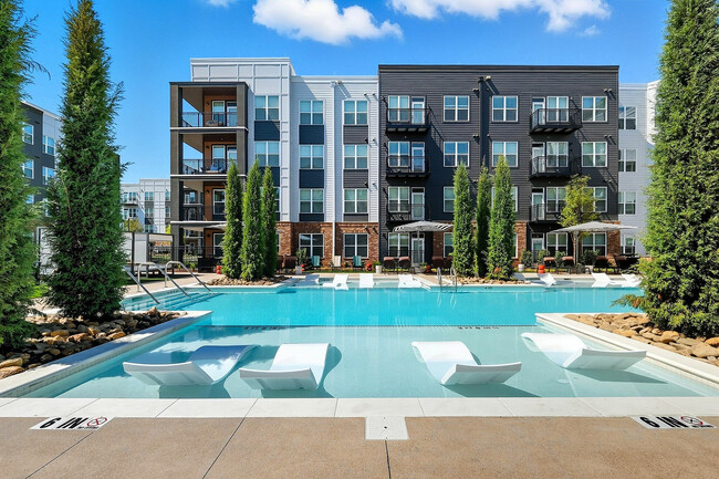 Dive in and cool off in the sparkling pool - The Rowley