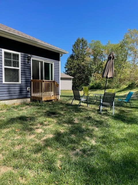 back yard - 140 Oak Valley Ct