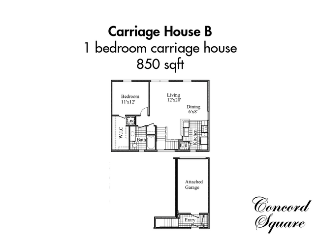 Floorplan - Concord Square Apartments