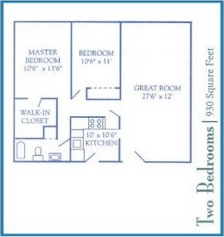 2BR/1BA - IMPERIAL GARDENS