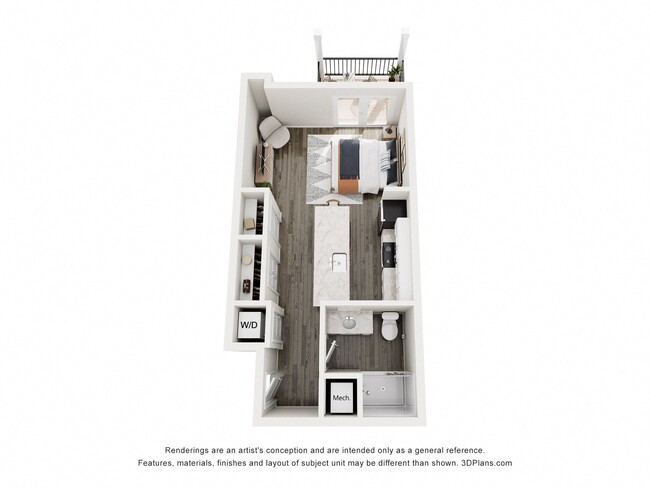 Floorplan - The Zelle at Polaris