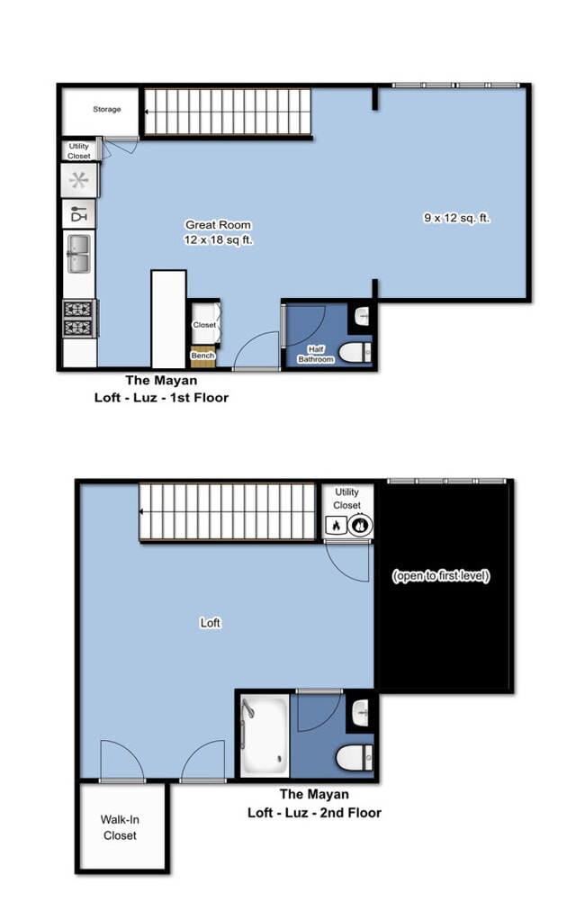 Floorplan - The Mayan Apartments