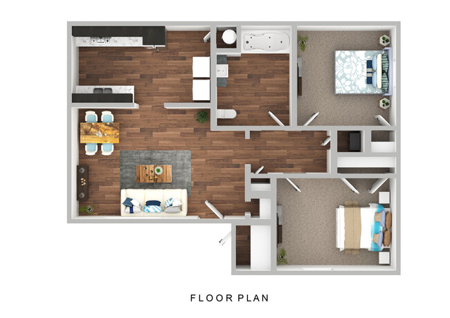 Floorplan - Southwind Apartments