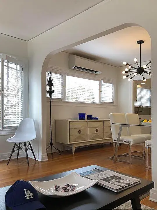 Another partial view of dining room with current resident's furniture - 1443 Centinela Ave