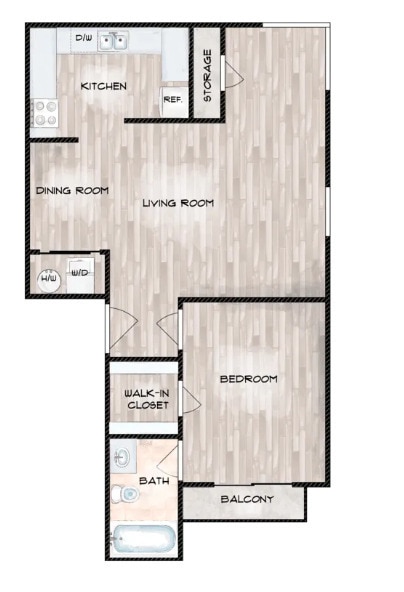 Floorplan - Prime at Lake Highlands