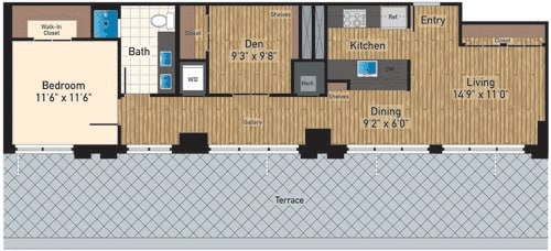 Floorplan - 425 Mass