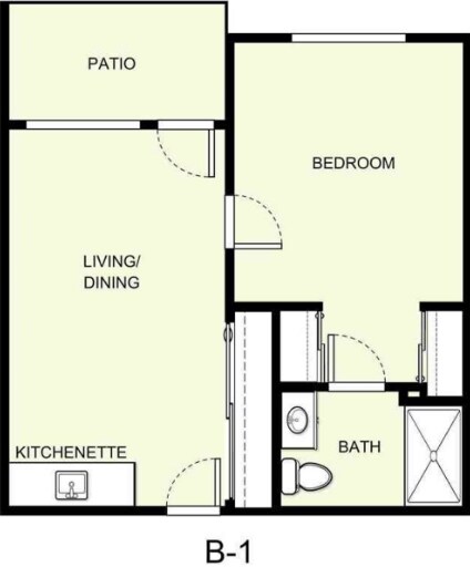 Floor Plan B-1 - Holiday Golden Oaks