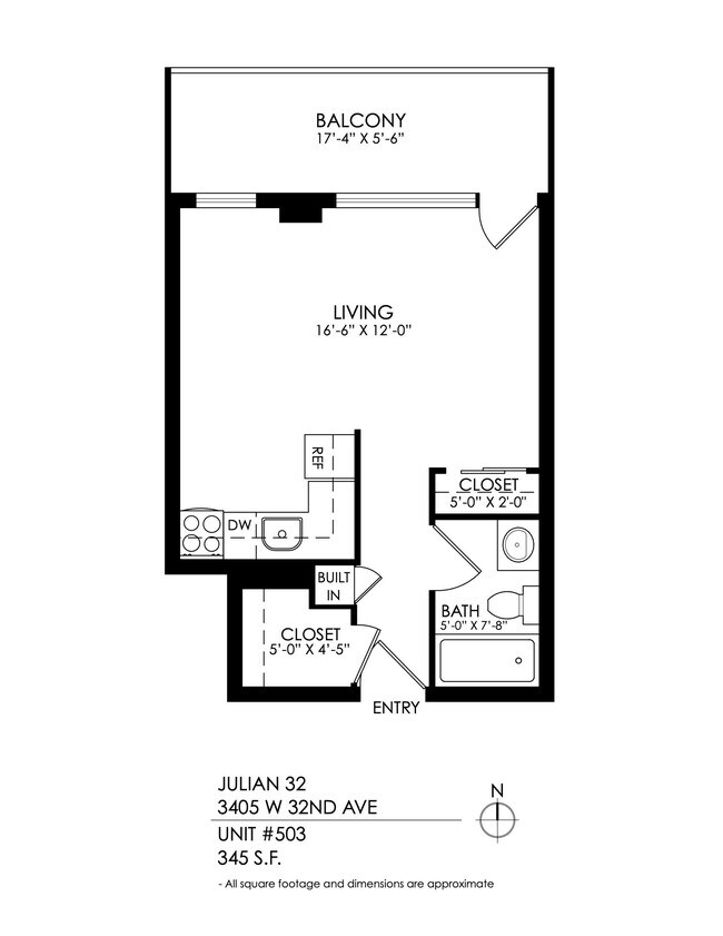 Floorplan - Julian32 at Highlands Square