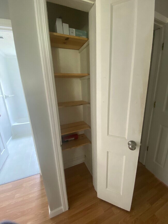 Closet outside of bathroom door - 776 Valley Dr