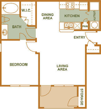 Floorplan - Franklin Apartments