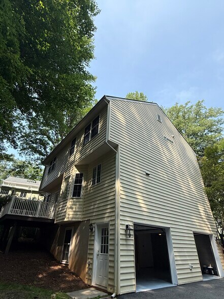 2 car newly painted floor gray - 305 E Monacan Dr