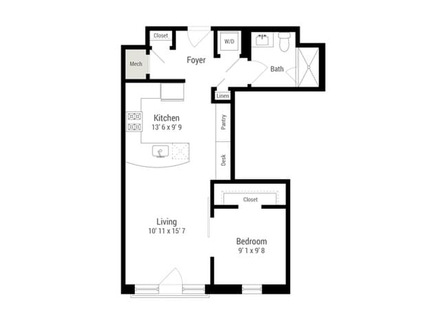 Floorplan - The Residences of Wilmette