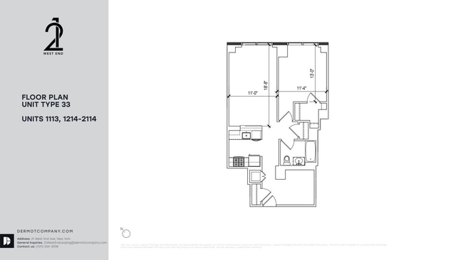 Floorplan - 21 West End Ave
