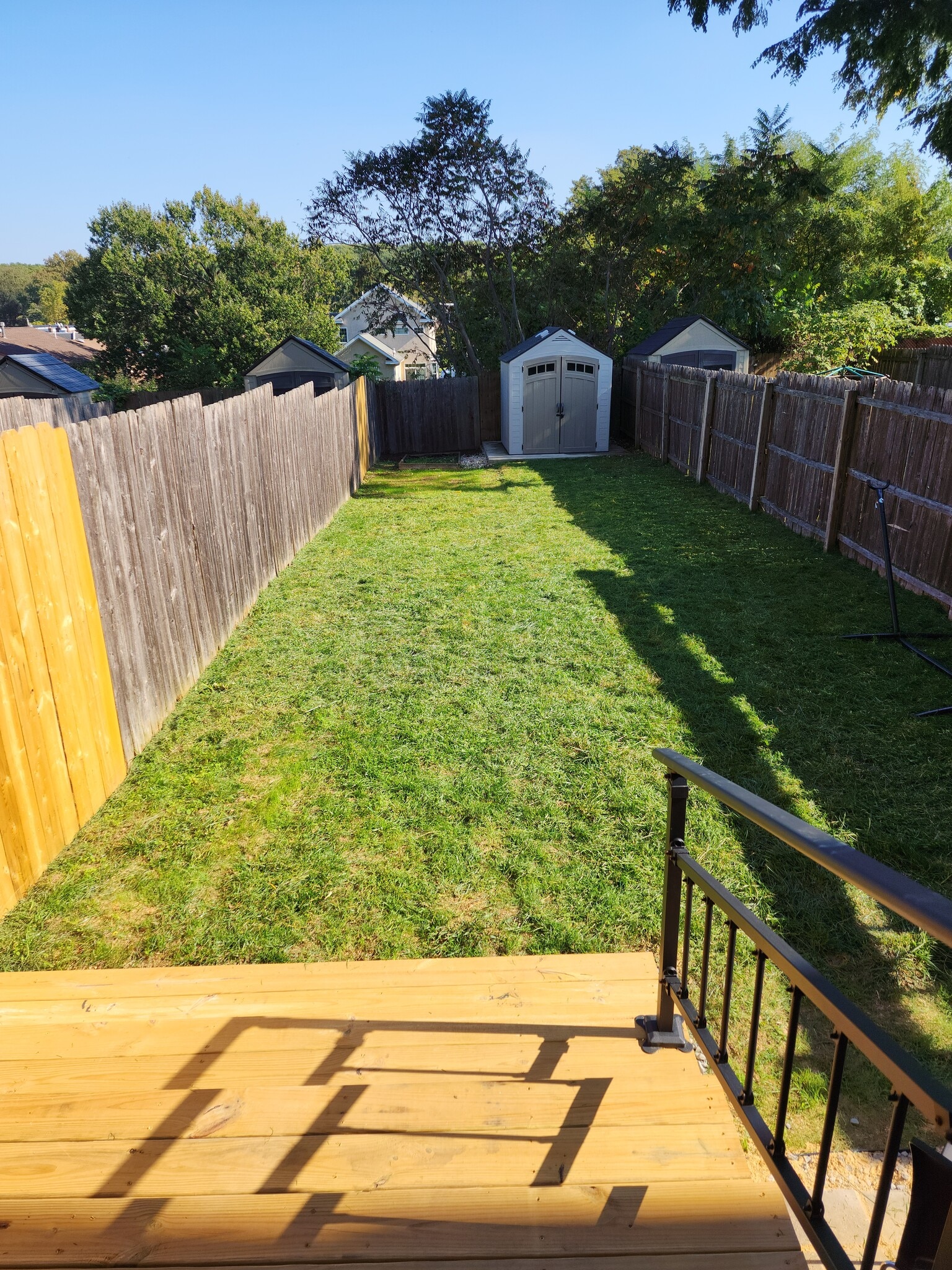 Rear Yard - Raised Garden + Shed in Rear - 846 Northwestern Ave