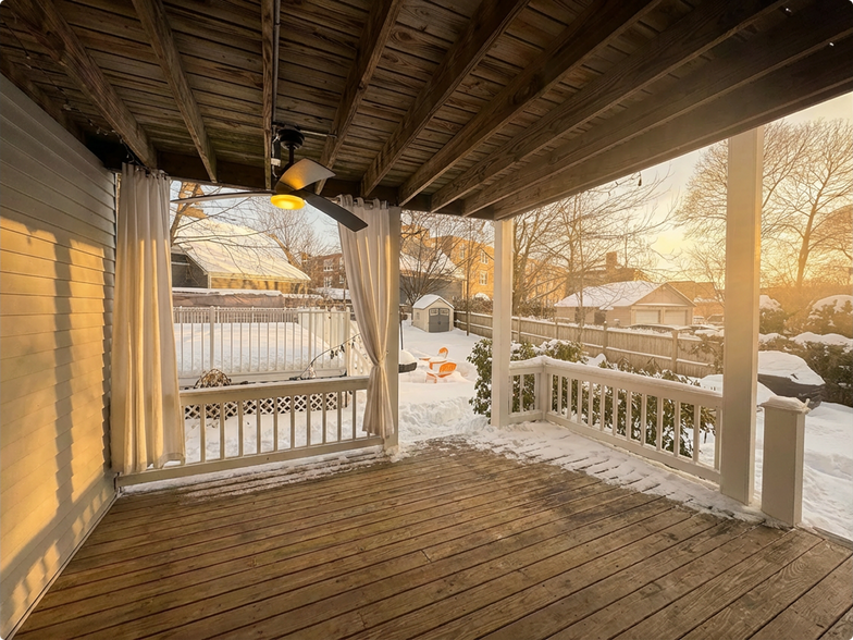 Back Porch - 1st Floor - 16 Boston Ave