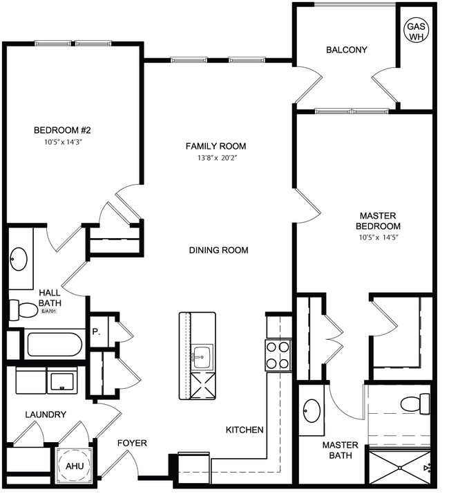Floorplan - Riverwoods at Lake Ridge
