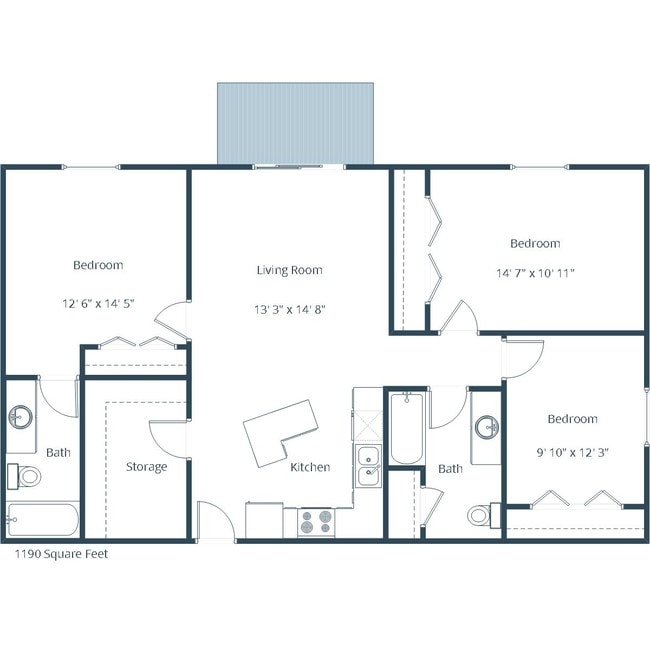 Floorplan - Sunwood Apartment Community