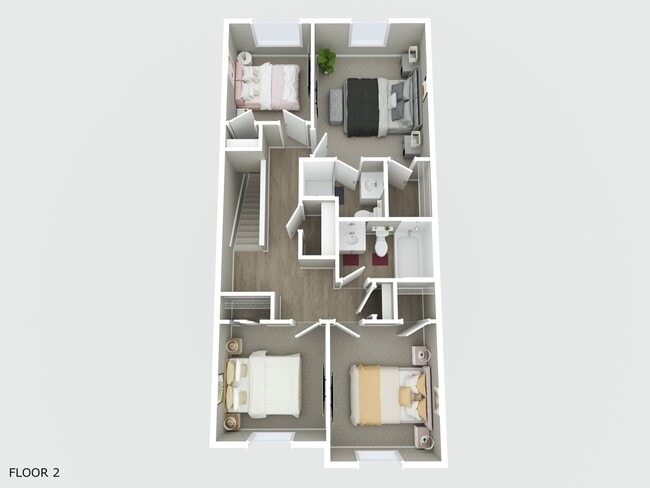 Floorplan - North Pointe Townhomes