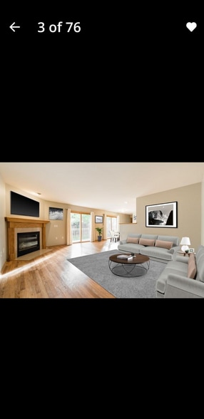 Living Room with gas fireplace - 949 Constance Ln