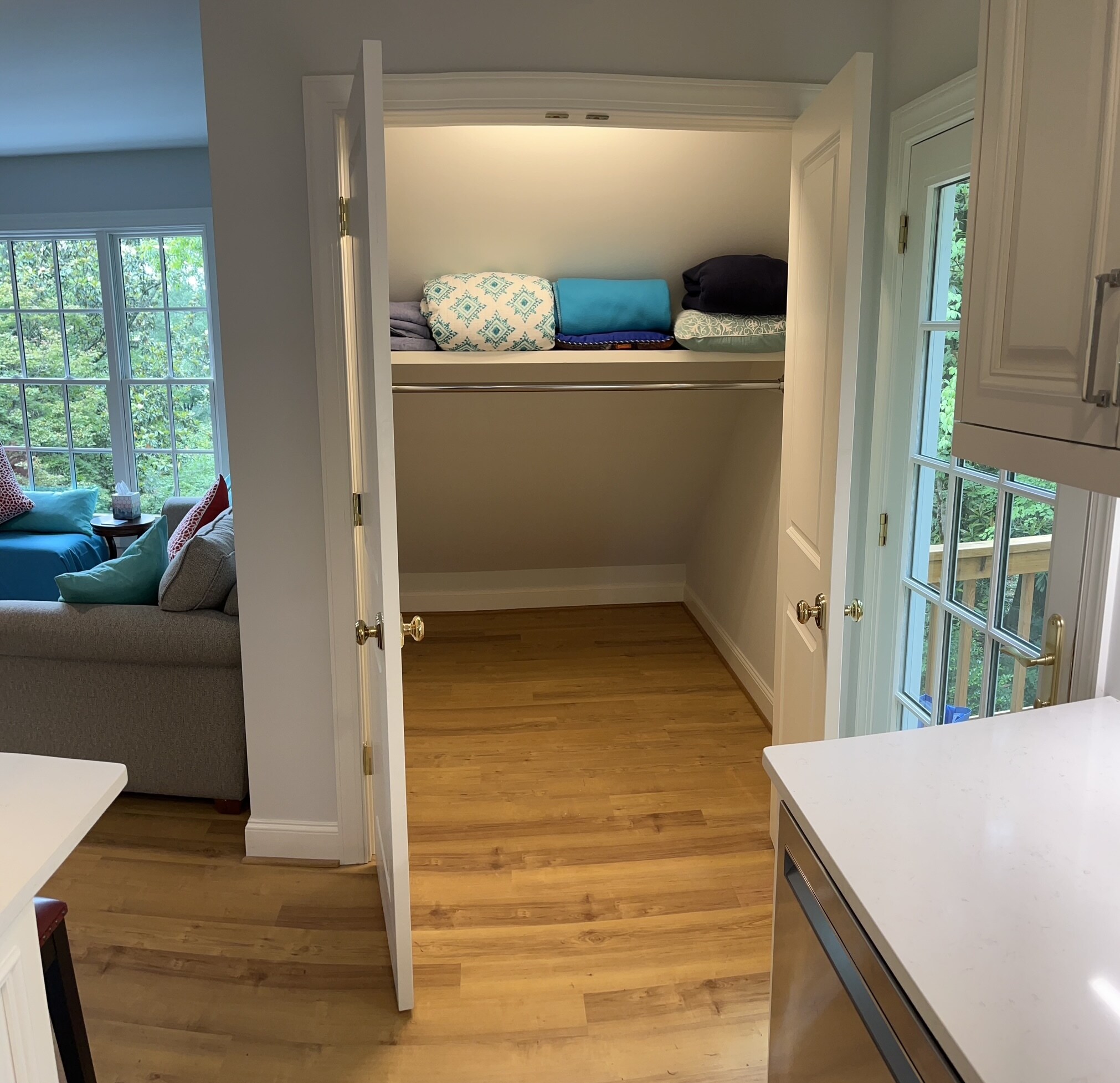 Huge walk-in closet + storage area - 332 Lamont Dr