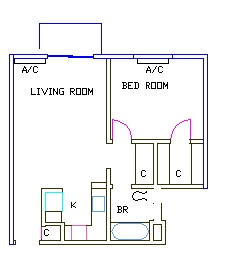 1BR/1BA - Gray Plunkett Jydstup