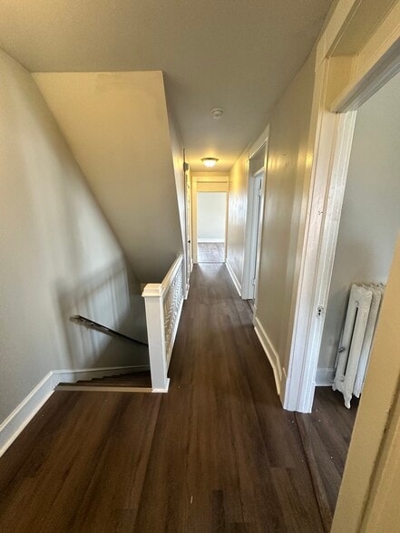 upstairs hallway - 106 S Raleigh St