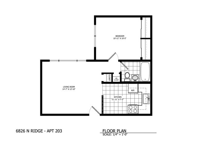1BR/1BA - Ridge Court Apartments