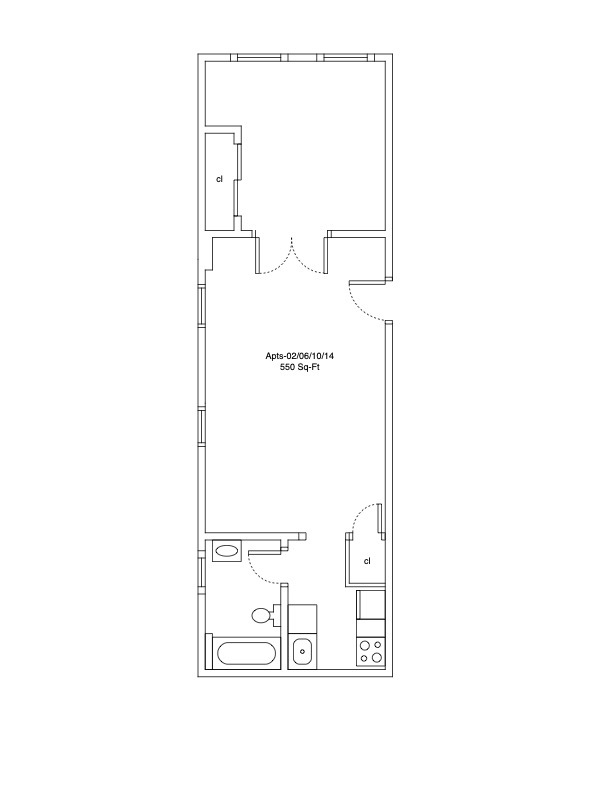 Units 2, 6, 10 & 14 | 1bd 1ba - 118 Jay St