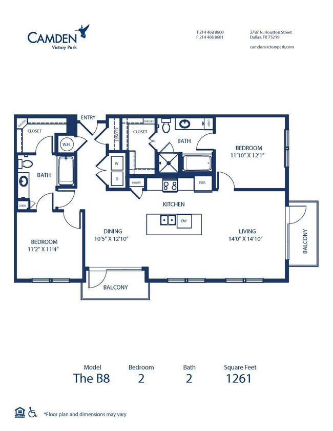 Floorplan - Camden Victory Park