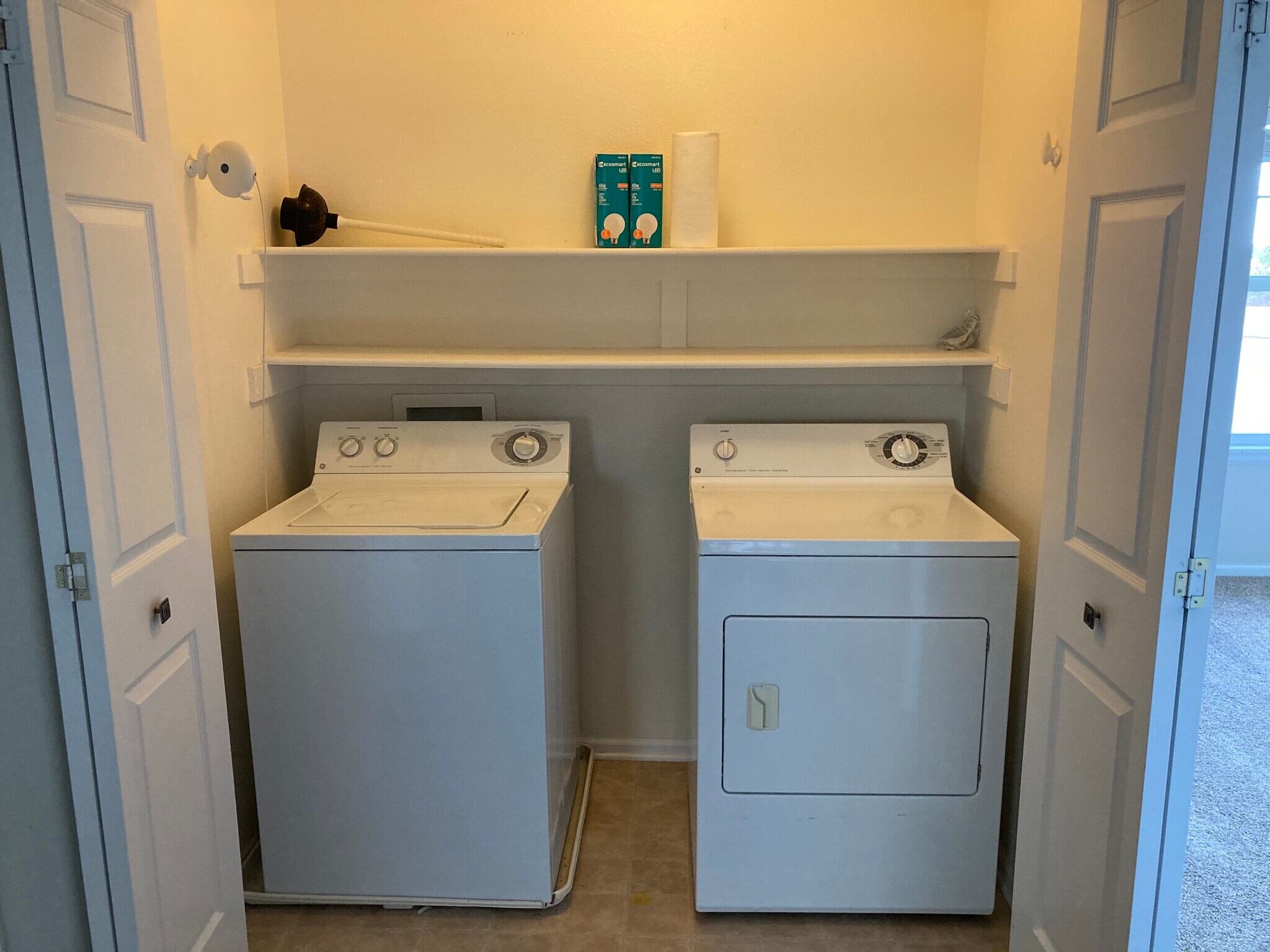 Upstairs Laundry Machines - 15949 Longford Dr