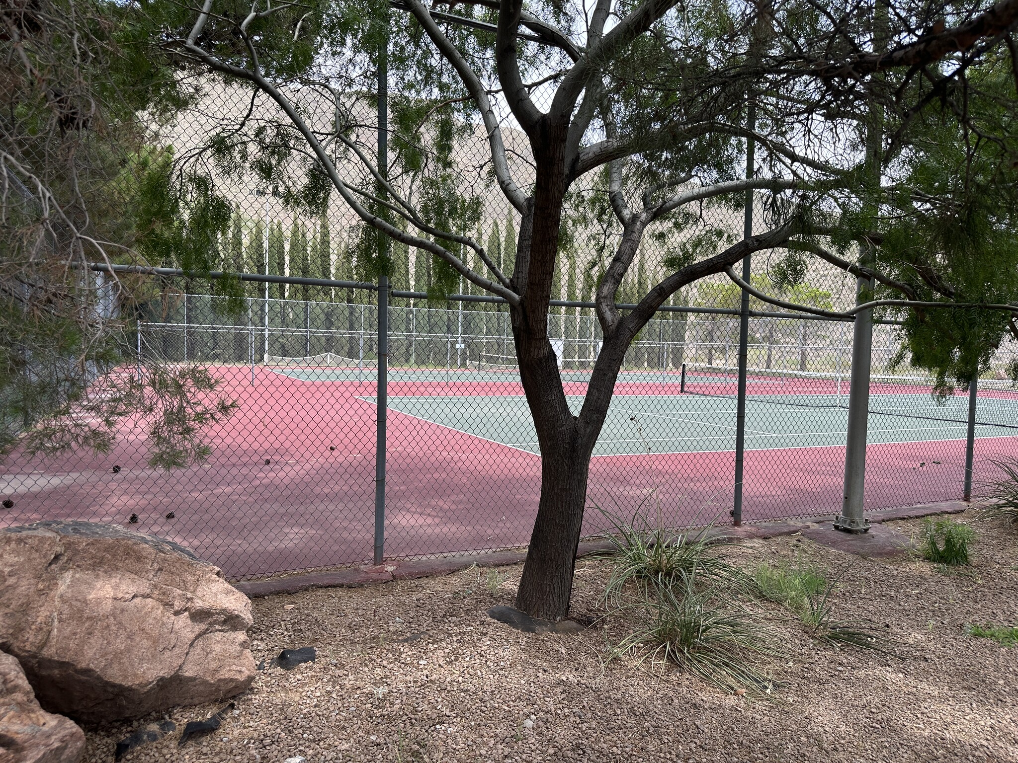 Tennis and pickleball courts - 4800 N Stanton St