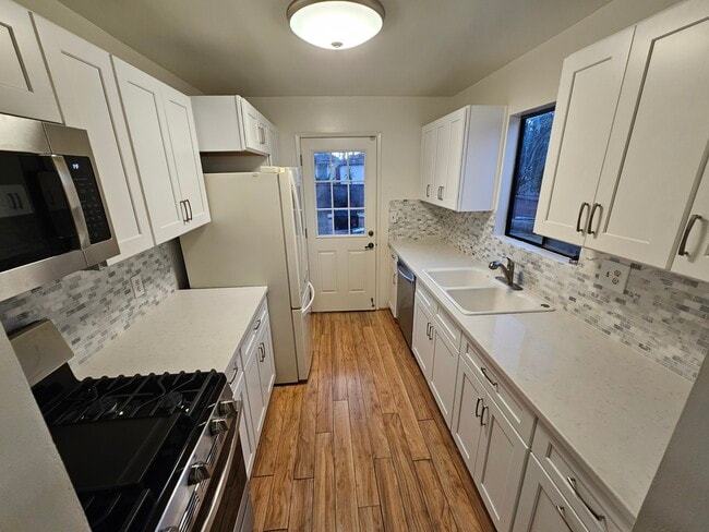 Kitchen door to back yard - 22909 Broadwell Ave
