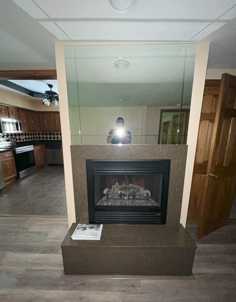 fireplace - 258 E Hubert Ave