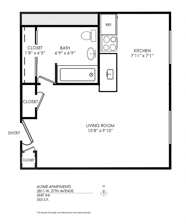 Floorplan - Altair Apartments