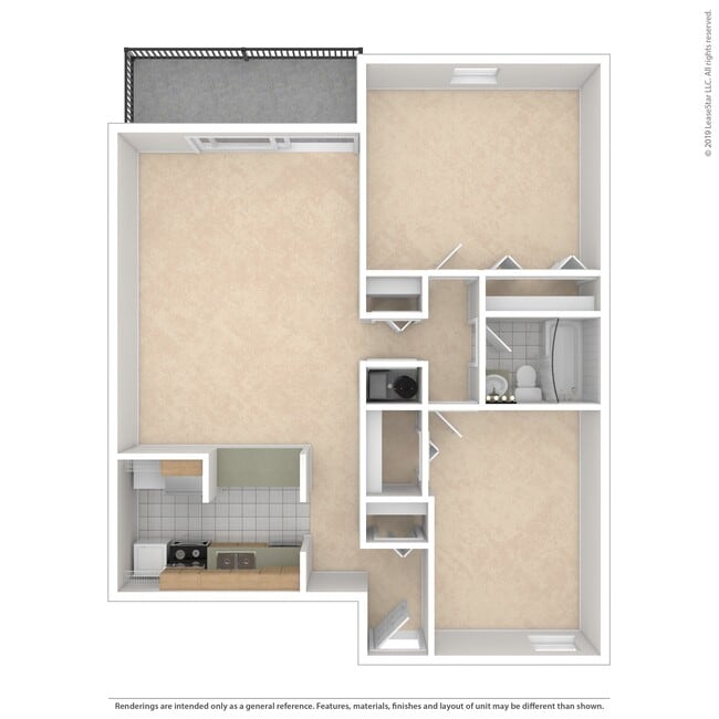 Floorplan - Stratford Hills Apartment and Townhomes