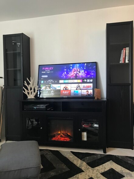 Electric fireplace takes the chill while you binge on Netflix - 850 State St