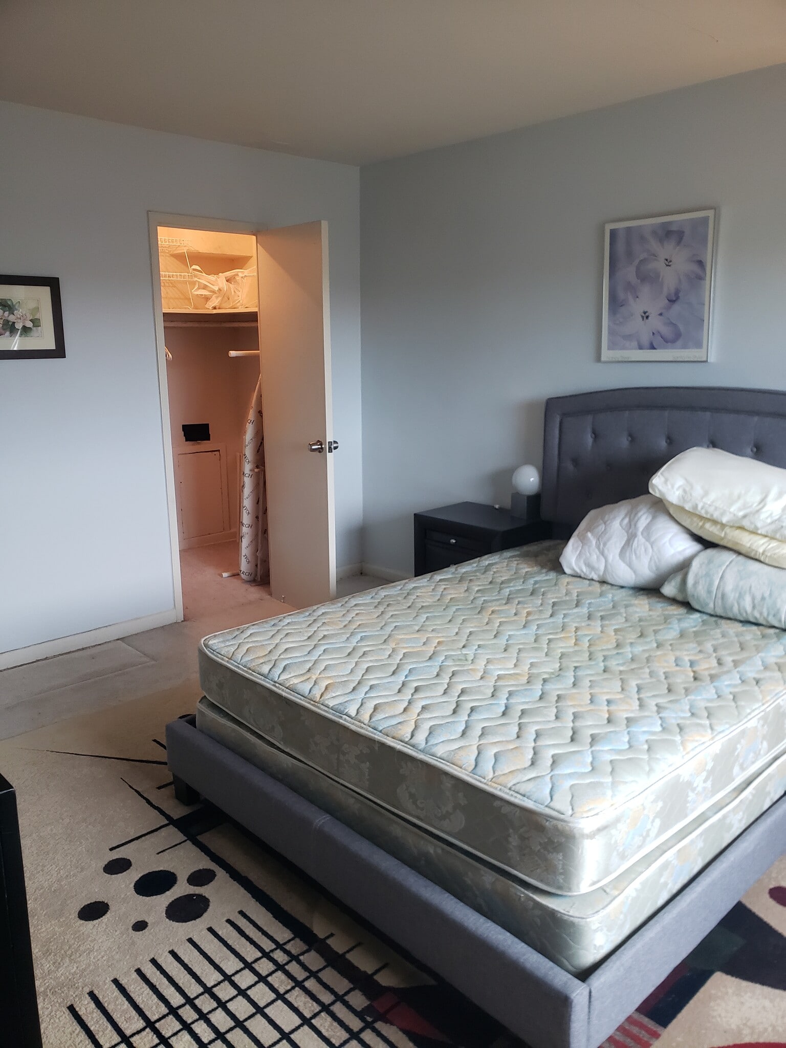 Bedroom & walk-in closet - 1300 S Arlington Ridge Rd