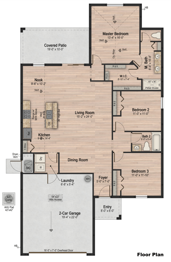 Floorplan - The Groves at Lake Ella