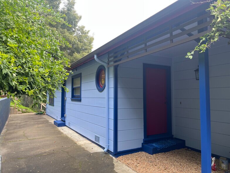 Upper House Front Door - 8 Los Robles Dr