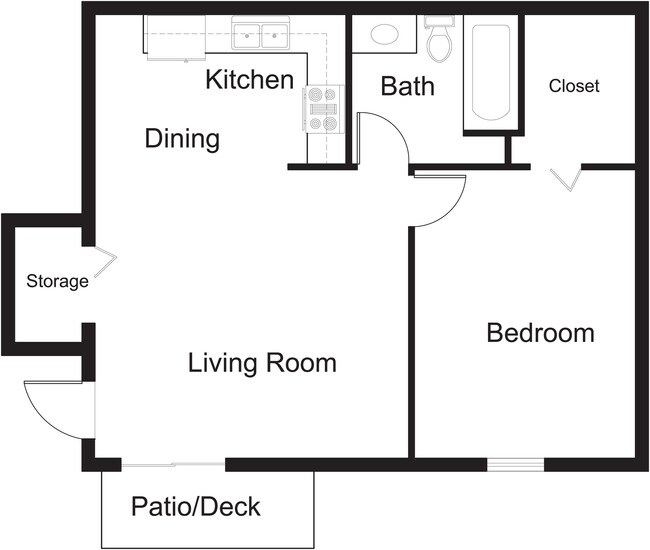 1BR/1BA - GK Investments